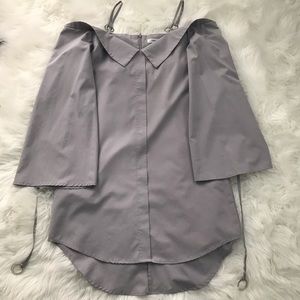 Off Shoulder O-Ring Dress